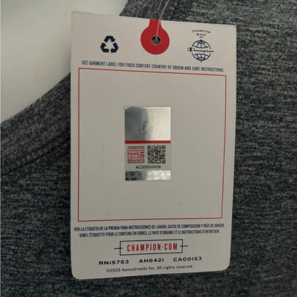 UCF Central Florida Knights Champion Men’s 2XL XXL Dri-Wick Grey Logo Shirt NWT - Picture 3 of 7